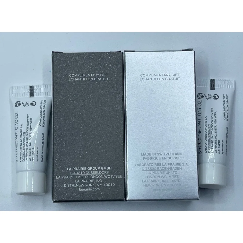 La Prairie Skin Caviar Luxe Cream 5ml‎ & Pure Gold Radiance Eye Cream 3ml Travel